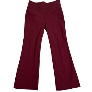 Theory burgundy pants size 2